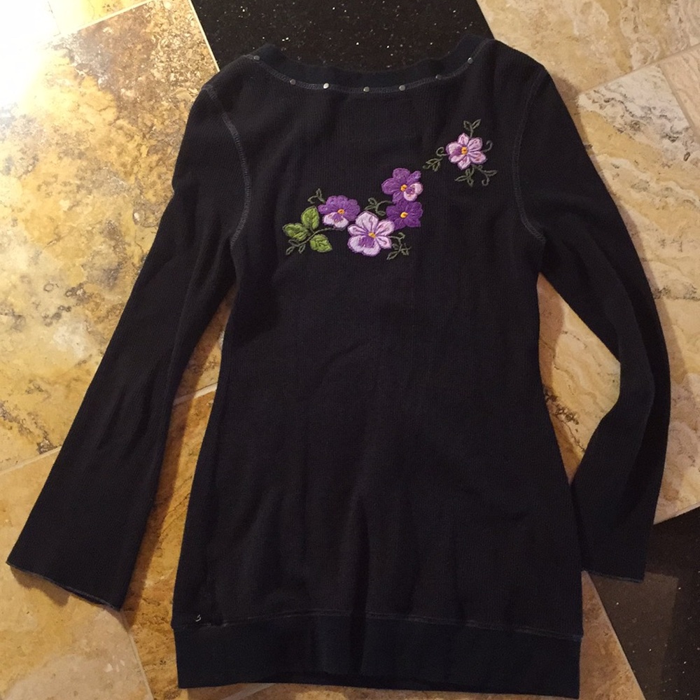 Soul Revival Supersoft modal blend VNeck thermal - Picture 5 of 8